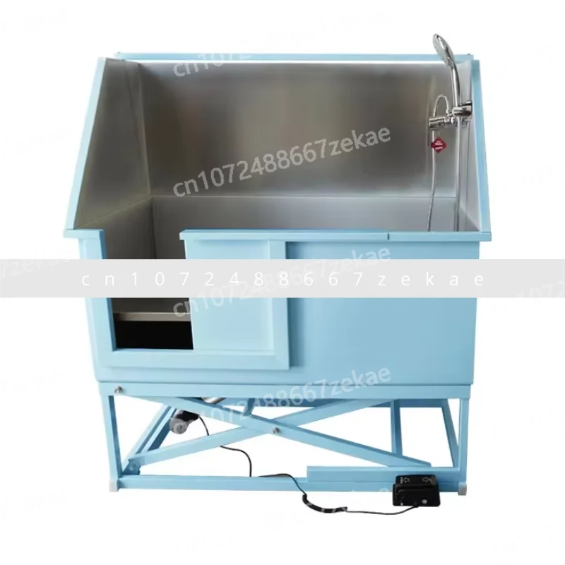 

Экологически чистая раковина для ухода за домашними животными из нержавеющей стали с дверцей, станция для ванны для собак, салон для домашних животных, хит продаж, модель