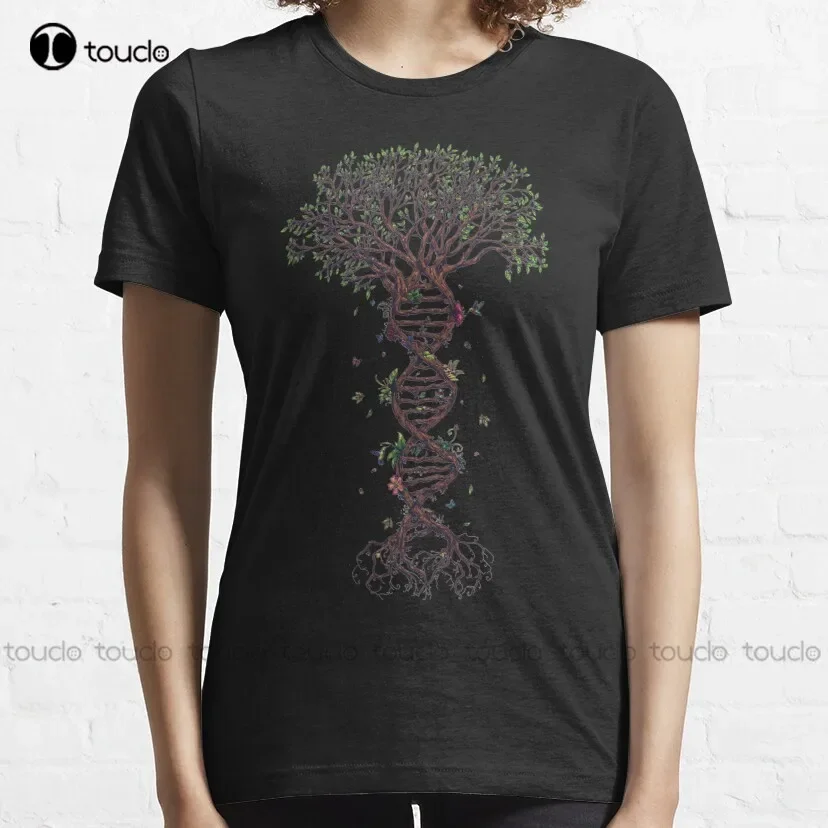 Dna Tree Of Life The Tree Of Life Science Classic Garden Of Eden Jesus T-Shirt Funny Mens Tshirts Custom Aldult Teen Unisex New