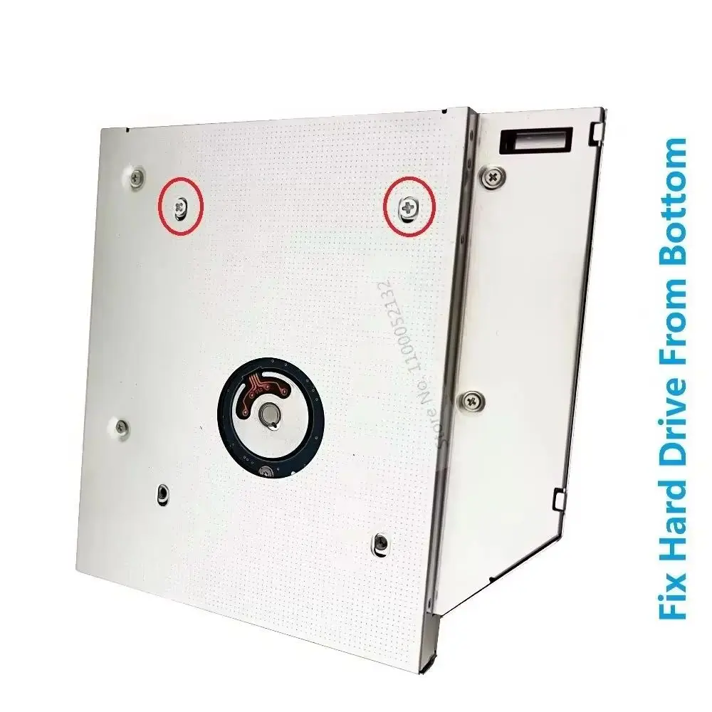 with Bezel Panel 2nd 2.5 SATA HDD Hard Drive Optical bay Caddy Frame Tray for Lenovo IdeaPad 110-15ACL 110-14ACL