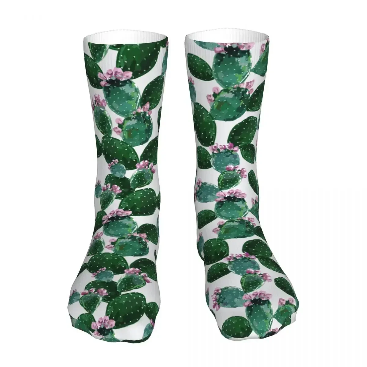 Compression Cactus Women Socks 2023 Female Cute Sport Sock