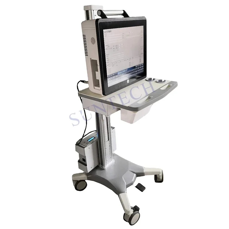 

Customize ultrasound sonix scanner trolley ultrasound cart with battery optional