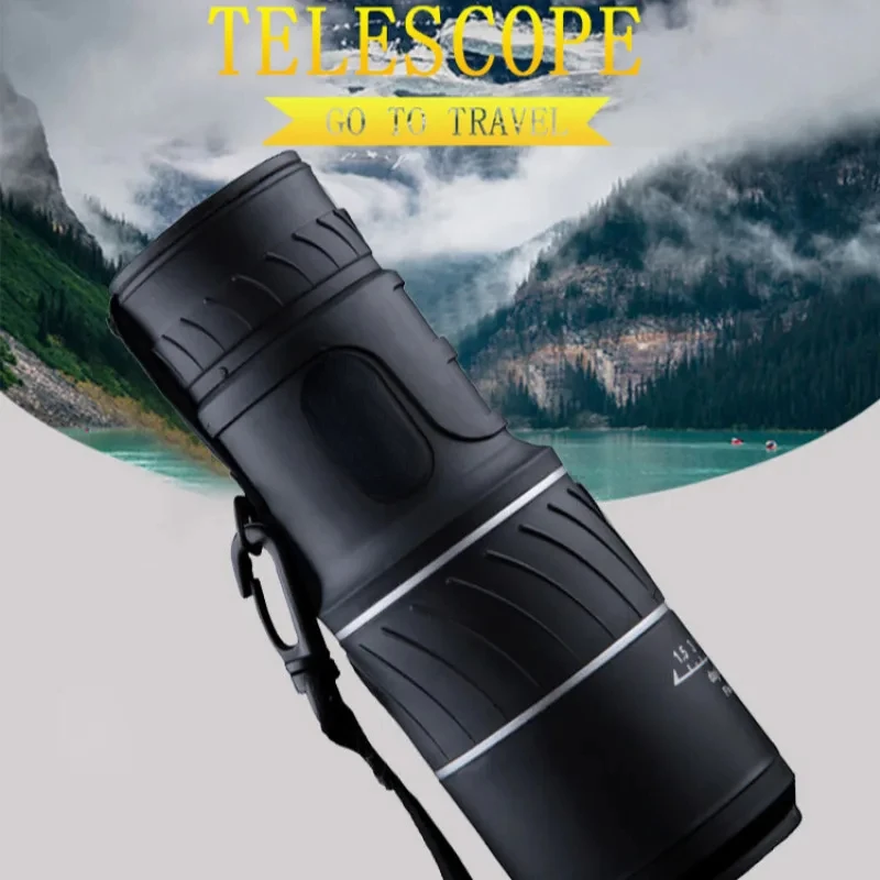 telescope Powerful Binoculars Long Range Telescope Zoom HD BAK4 High Magnification Professional Monocular for Hunti Telescopios