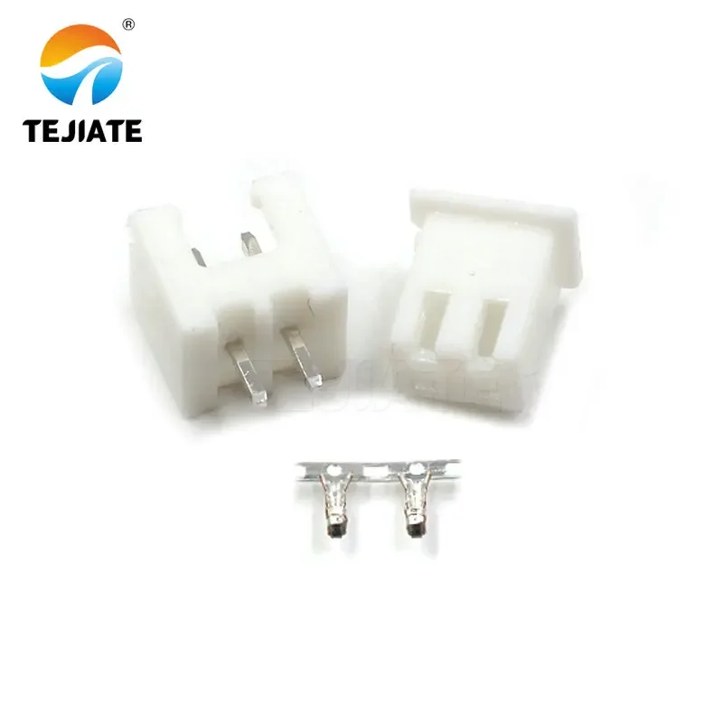50PCS XH2.54MM Connector Plug+Straight Pin Socket+Terminal 2/3/4/6/8/10/12P Wire Cable Adpter Spring DIY Kit