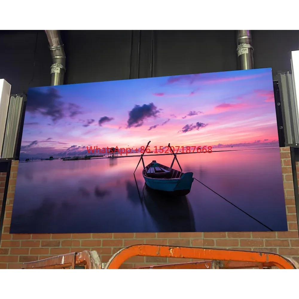 Raybo Church Background Display LED, Rgb Backdrop Video Wall, Evento Mega Telas para Publicidade nas Lojas, 4X3 México Display LED Eletrônico