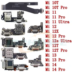 USB Fast Charging Charger Board For Xiaomi Mi 10T 11T 11 Pro Ultra 12 12T 13 Pro Ultra 13T 14 Pro Main Motherboard Flex Cable