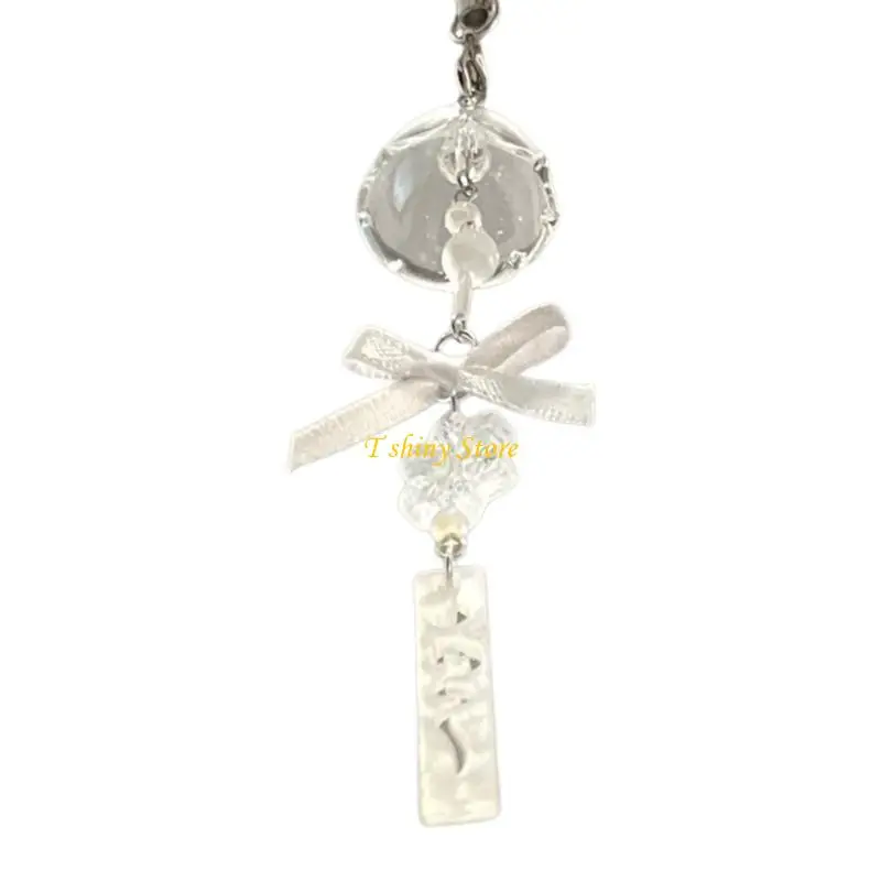 N58F Modern Beaded Phone Hanger Elegant Phone Charm For Trendsetters And Gift Giving