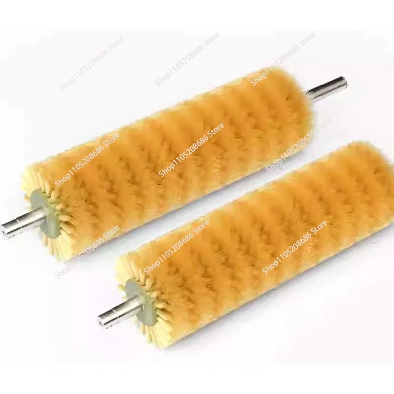 Industrial dust cleaning nylon wire hollow cylindrical brush with shaft roller