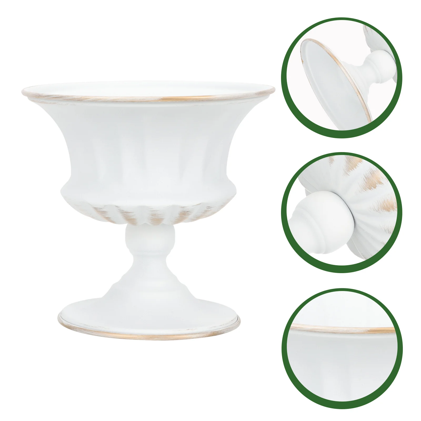 

Iron Flowerpot Vintage Style Creative Plant Bucket for Home Garden Balcony Decorative Flower Container Pots for Indoor Plants