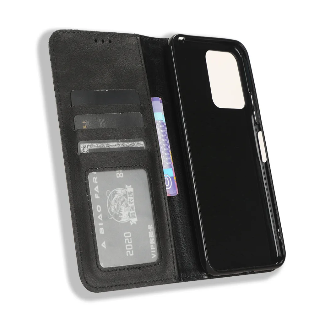 Para teléfono AIWA B-2 funda de lujo con tapa de cuero PU cartera funda de adsorción magnética para teléfono AIWA B-2 JA3-SMP0602 bolsas de teléfono