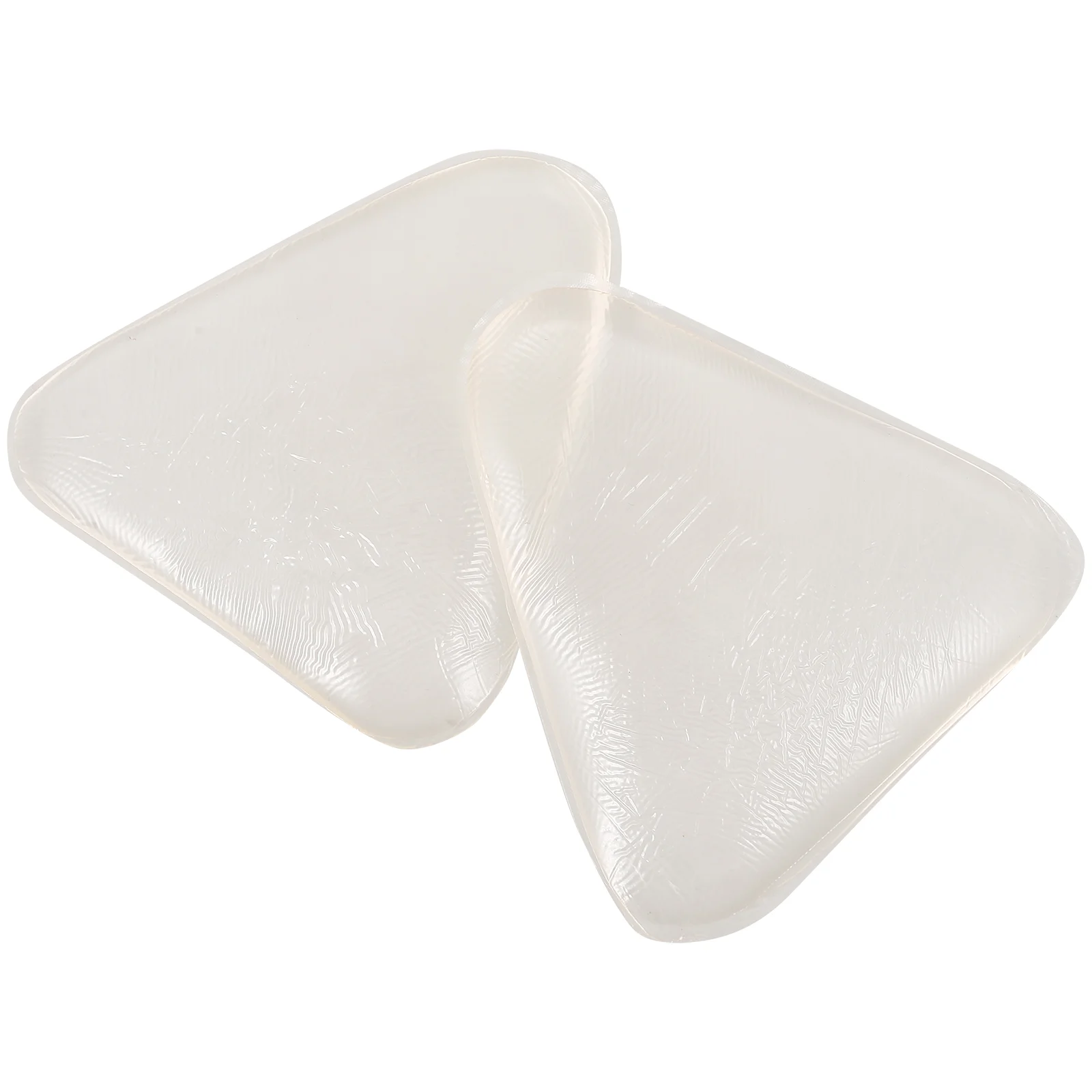 2 Pcs Silicone Transparent Breast Pad Inserts Pads Women Sponge Chest Sports Removable Silica Gel Push up Girl Child Cup