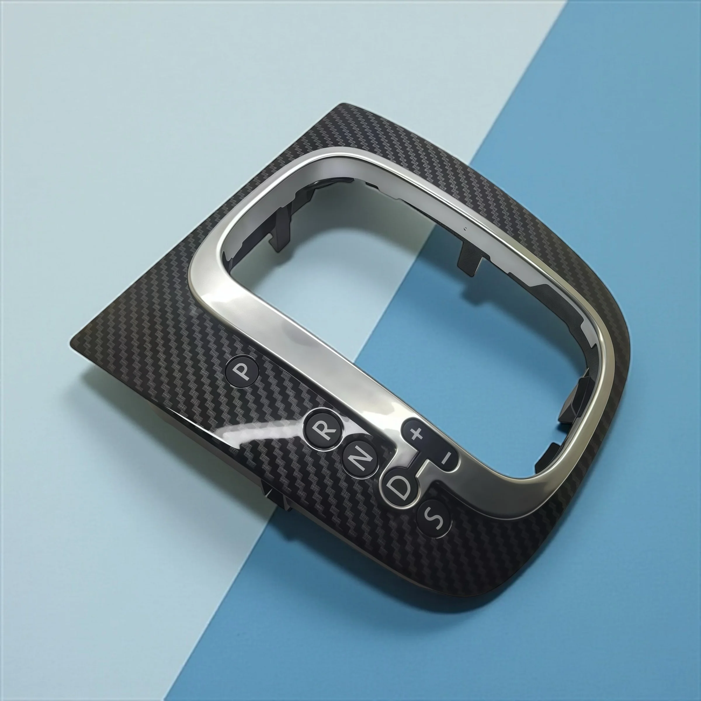 

For MK5 Golf GTI/R32, MK5 Jetta GLI, MK6 Golf GTI/R, New Scirocco MK3 DSG Gear Knob Panel Trim Base Frame Shift LHD/RHD