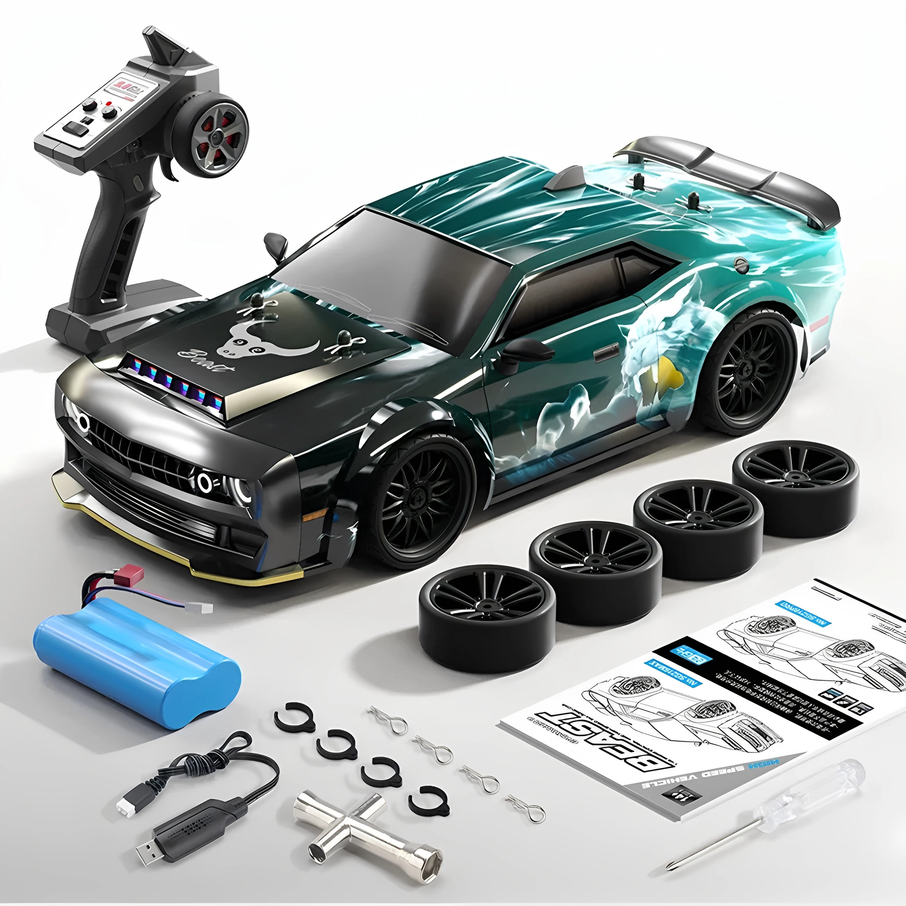 

SG216 RC Car 1/16 Simulation 4WD Brushless/carbon Brush High-speed Drift Racing Electric Remote Control Model Cars Toy Gift