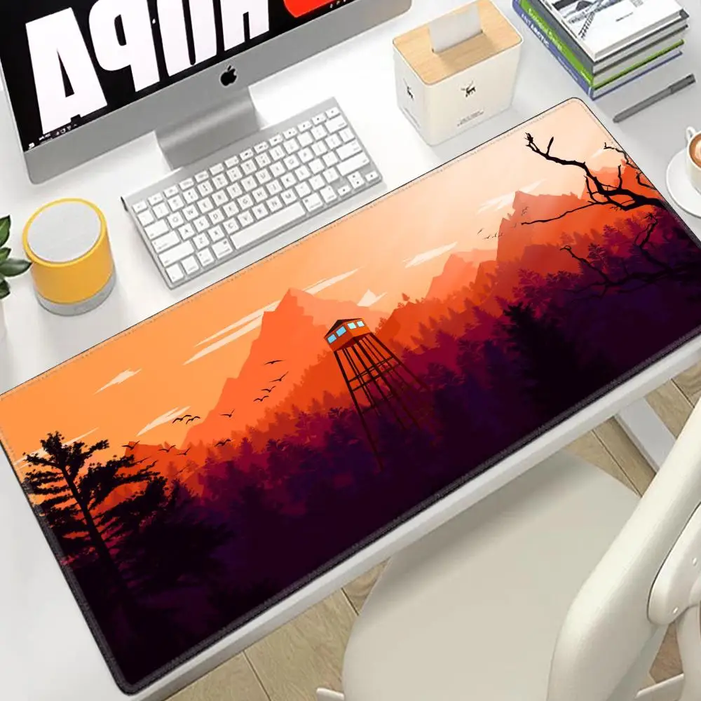 

Mouse Pad Gamer New Large Computer XL keyboard pad MousePads Deep Forest Firewatch Anime Soft Laptop Carpet Gamer Mice Pad