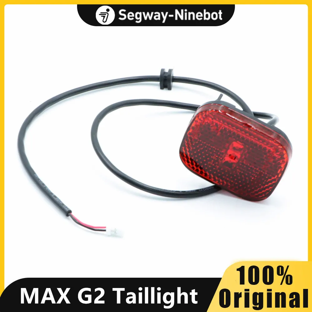 Original Rear Taillight for Ninebot by Segway MAX G2 Smart Electric Scooter Warning Brake LED Lamp Taillight Spare Parts