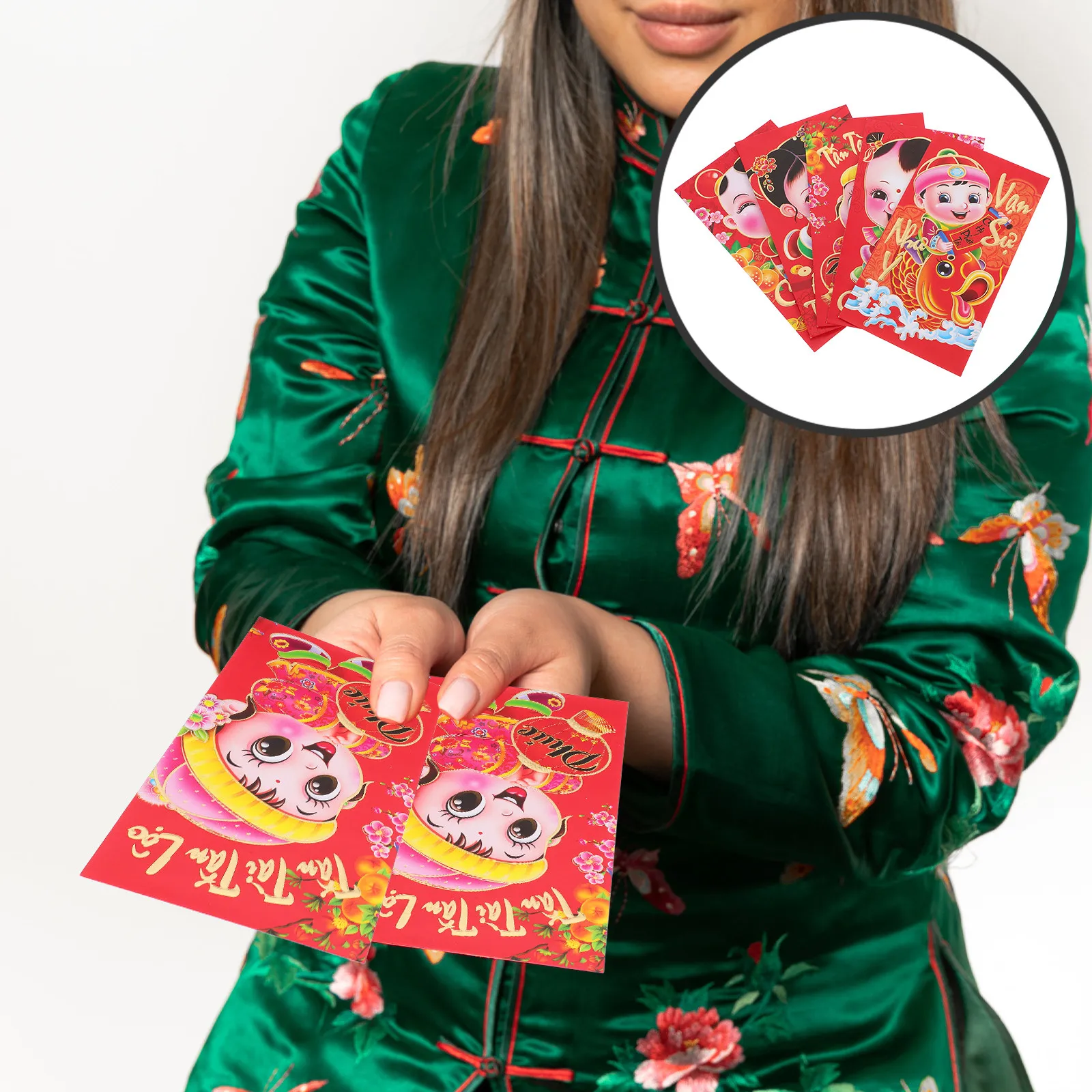 

36Pcs Snake Year Red Envelopes 2025 Spring Festival Traditional Lucky Money Bags Chinese New Year Red Packets Paper Money