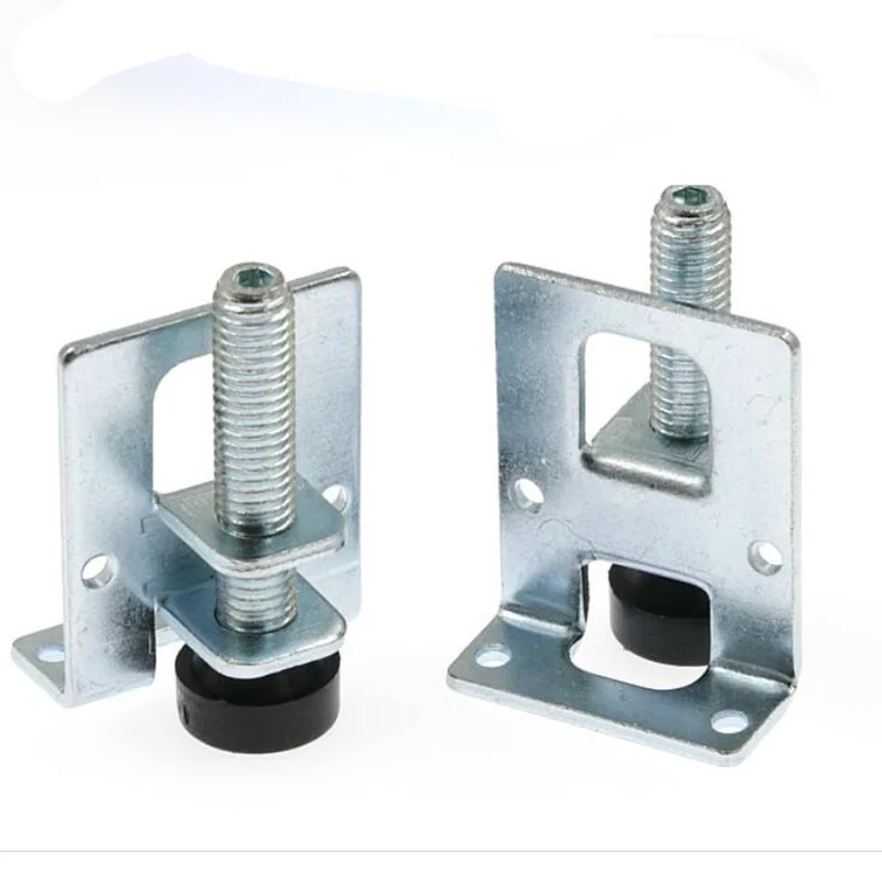 4 stücke 0-5cm Schraube möbel einstellbare schrank beine stahl Tisch Sofa Metall Nivellierung Meter Ecke Halterung Boden schutz Hardware