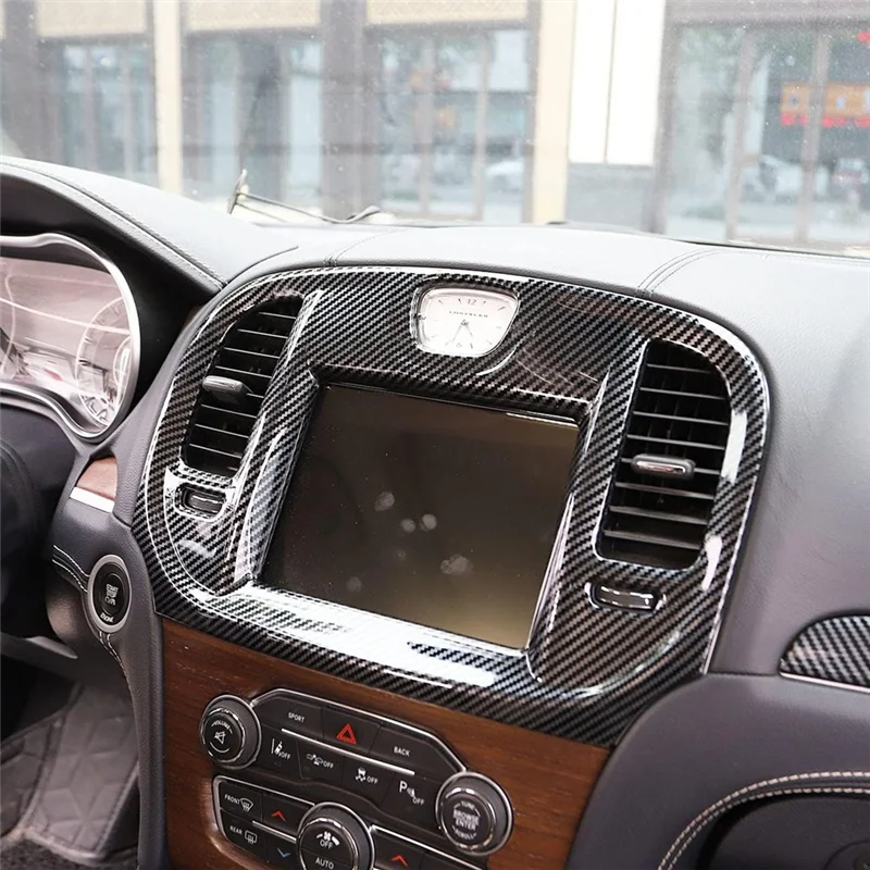 

AB96-Central Control Navigation Panel For Chrysler 300 300C 2015-2023 Car Interior Accessories
