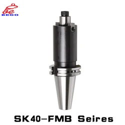 1PC SK FMB high precision DIN69871 CNC milling machine tool holder SK40 FMB22 FMB27 FMB32 FMB40 100L flat end mill holder