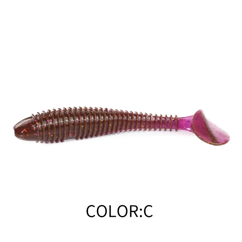 Supercontinent Swing Impact FAT Angelköder 7 cm/8 cm/9,5 cm/120 cm Künstliche Pesca Leurre Souple Angelköder