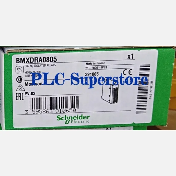 

Modicon Bmxdra0805 Совершенно новый оригинальный Spot Plc
