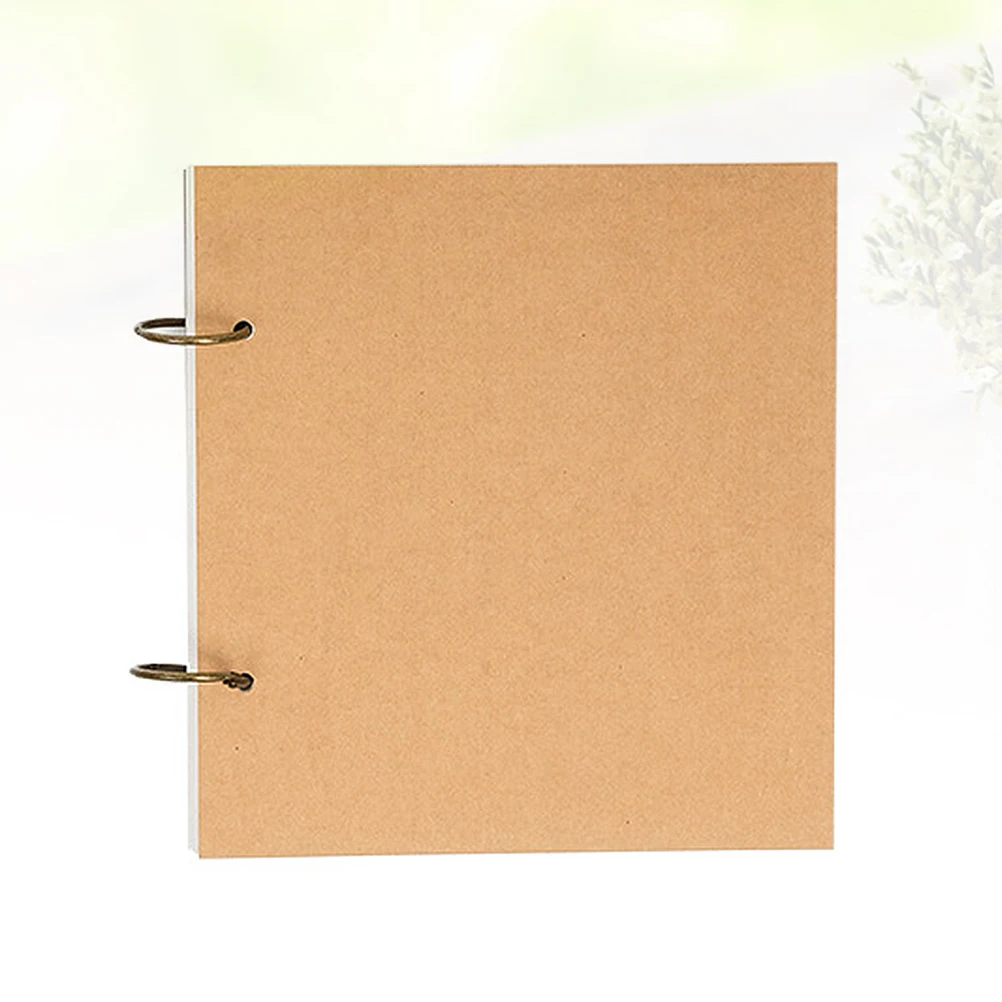 1Pcs A4 Sketch Book Blank Notebook Thick Colored Paper Painting Drawing Graffiti Sketch Book Painting Notebook