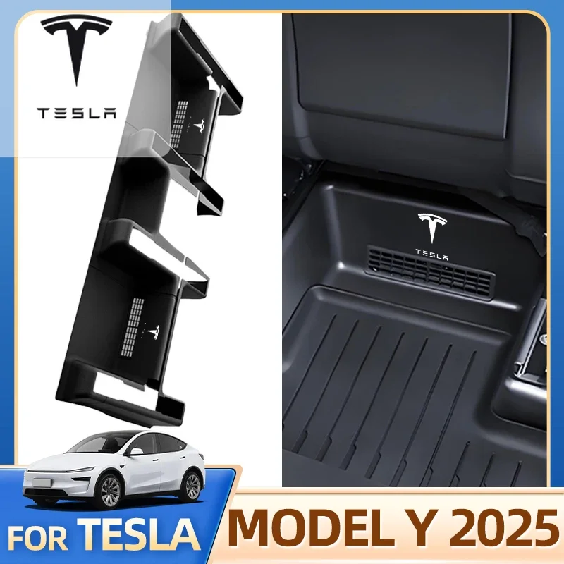 

Car Sticker 2025 Hot For Tesla Model Y Juniper Seat Corner Protector Wear-Resistant Fully Wrapped Anti Kick Corner Under Seat Ca