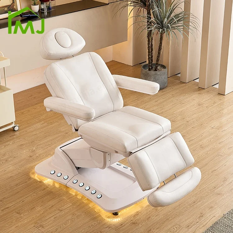 

Beauty Salon Reclining Rotation Tattoo Motors Facial Treatment Spa Electric Lash Bed