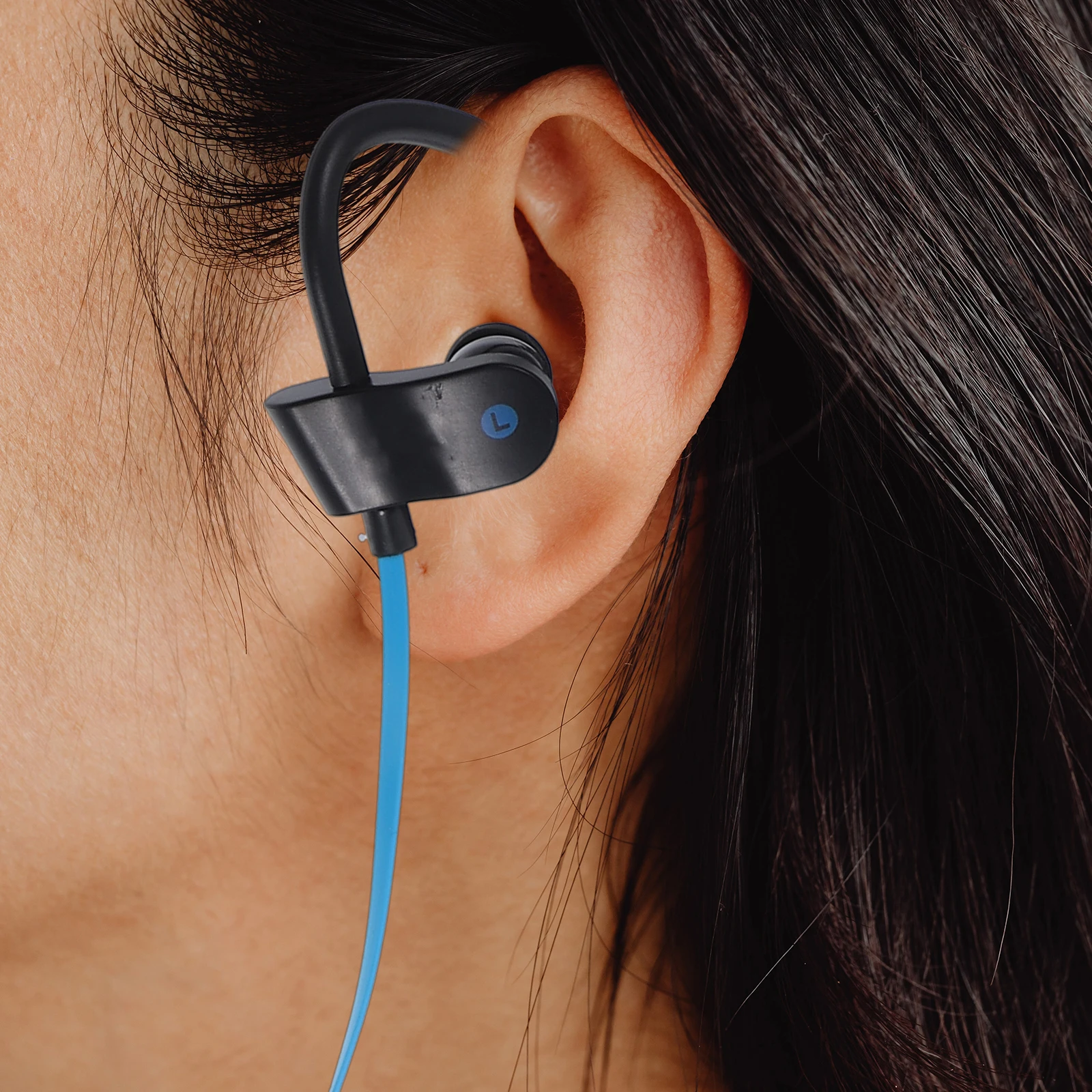 

Ear Hook Headset Stereo Headphone With Microphone Wired Sports 10MM Copper Speaker 35mm Pins TPE Wire Wired Headset Mic PHONE