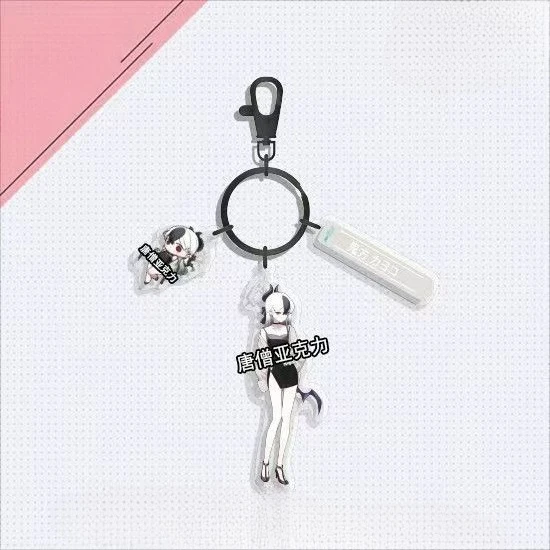 أنيمي الأزرق الأرشيف إعادة إنشاء الاكريليك Keyhcain A.R.O.N.A الشكل ملحق Hayase Yuuka الاكريليك حقيبة مفتاح سلسلة لعبة Sorasaki Hina #5