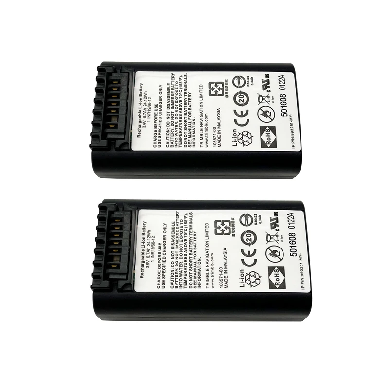 

2pcs Nivo 2M / 2C Battery For Nikon Total Station Trimble M3 Li-ion BATTERY For Trimble Total Stations 3.6V 6700mAh