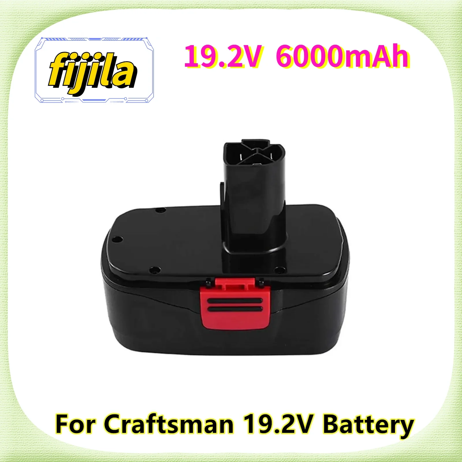 

Nickel–metal hydride batterycraftsman replaced battery19.2V6000mAh batteryC3Fleshed130279005130279003130279017315113753315115410