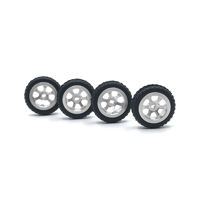 Metal Upgrade Racing Wheel Soft Tire Skin For WLtoys 1/28 284131 K969 K979 K989 K999 P929 P939 MINI-D MINI-Q MINI-Z RC Car Parts