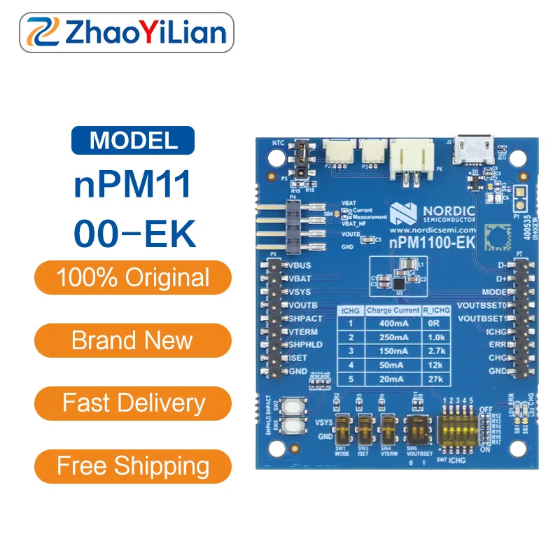 nPM1100-EK Development Board For Wearable And IoT Power Management Testing