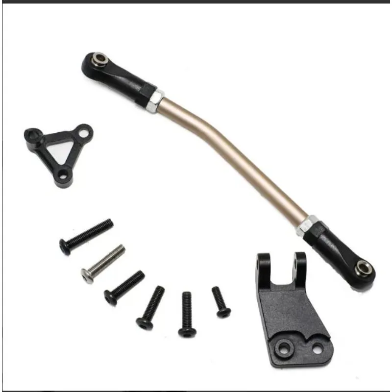 Front Panhard Rod Kit for 1/8 YK4082/4082 PRO Chassis Servo,Improve Servo Centering, Fix Steering Tilt, Precision Steering Parts