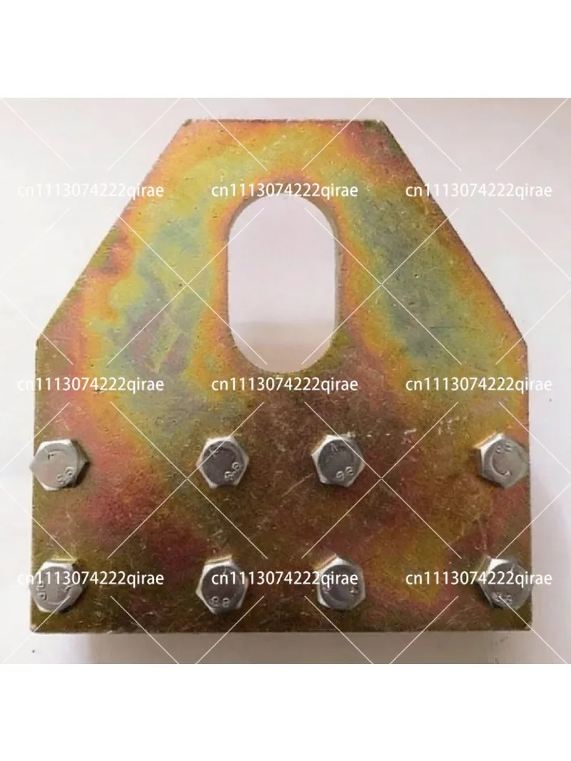 Elevator specific rope lifting device, tight rope clamping device, steel wire rope clamping plate, 6 slots, 8 slots