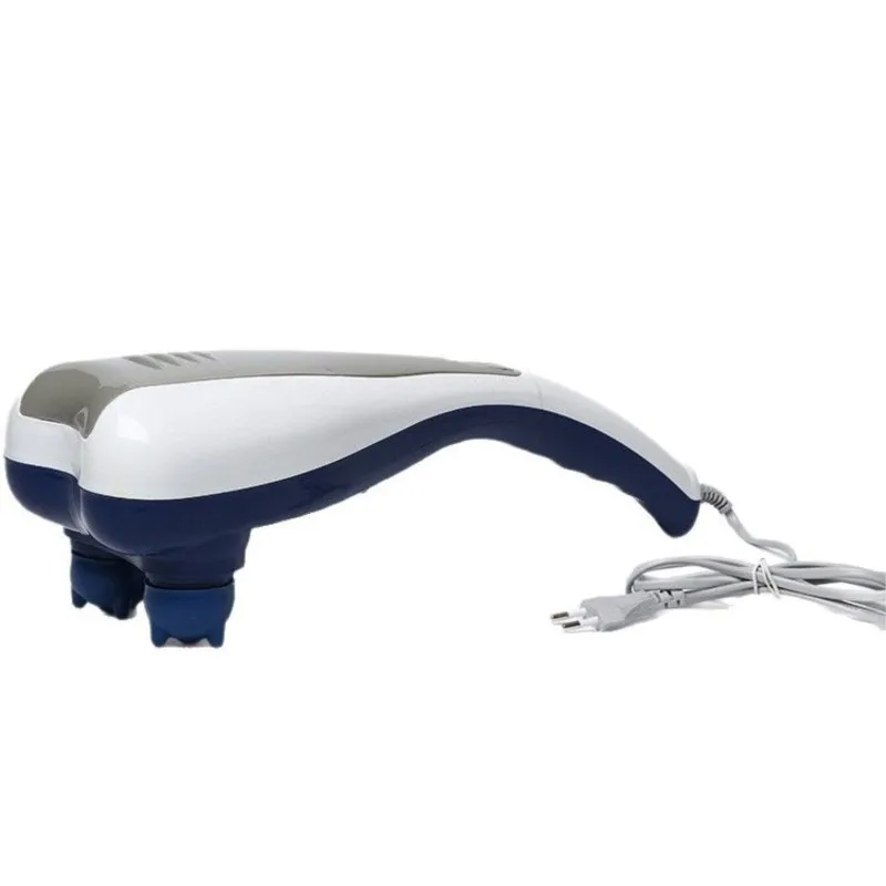 

Электрическое устройство для массажа дельфинов Массажная палочка, двойная головка, длинная головка, все тело Помощь расслабить и успокаивает тело