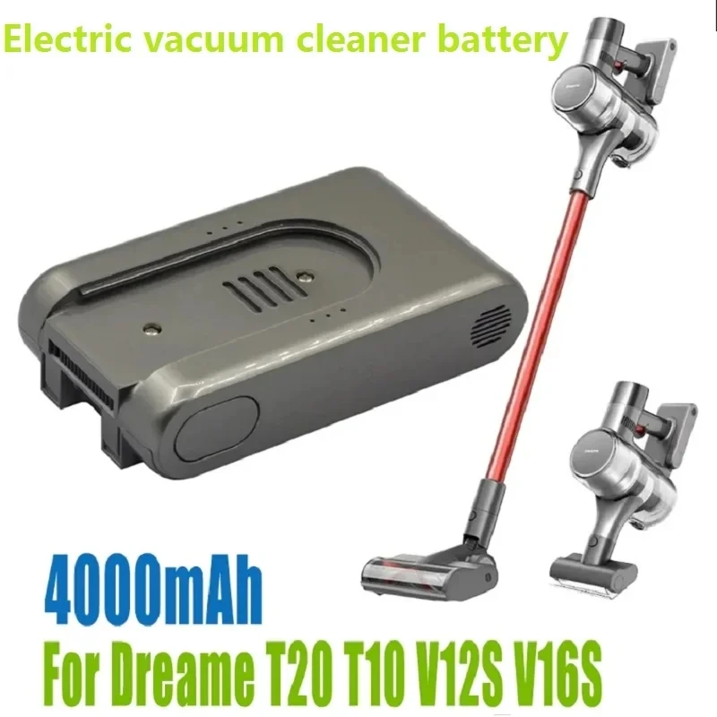 

Новый Сменный аккумулятор для пылесоса Xiaomi Dreame T10 T20 V12S V16S, ручной беспроводной пылесос, аксессуары, запчасти