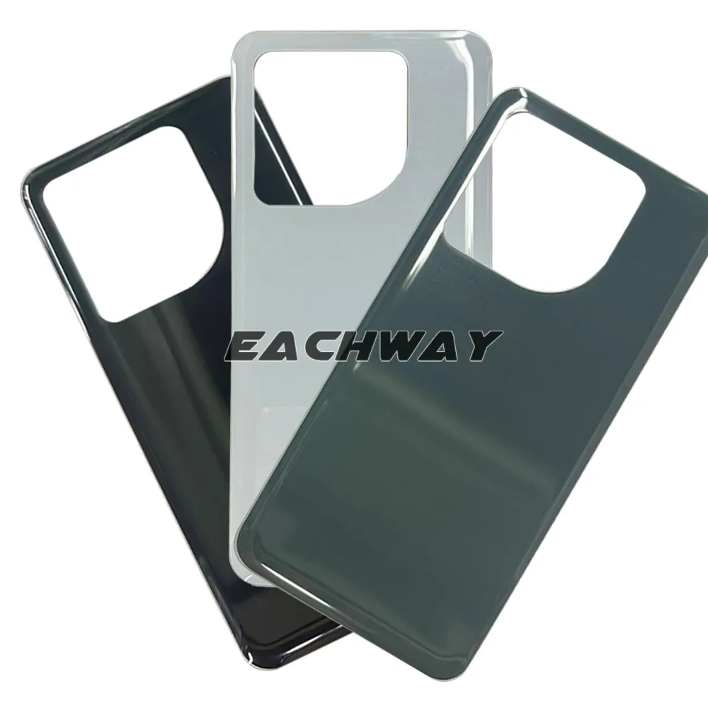 Glass For Xiaomi 14 Back Battery Cover Rear Door Housing Case For Xiaomi 14 Pro Back Cover Replacement With Adhesive