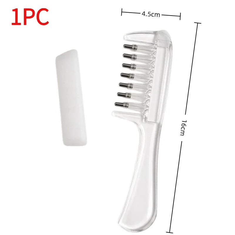 1PC Scalp Liquid Guide Comb Mini Portable Head Applicator Hair Care Comb Anti-Static Scalp Nourish Hair Guide Comb 1PC.