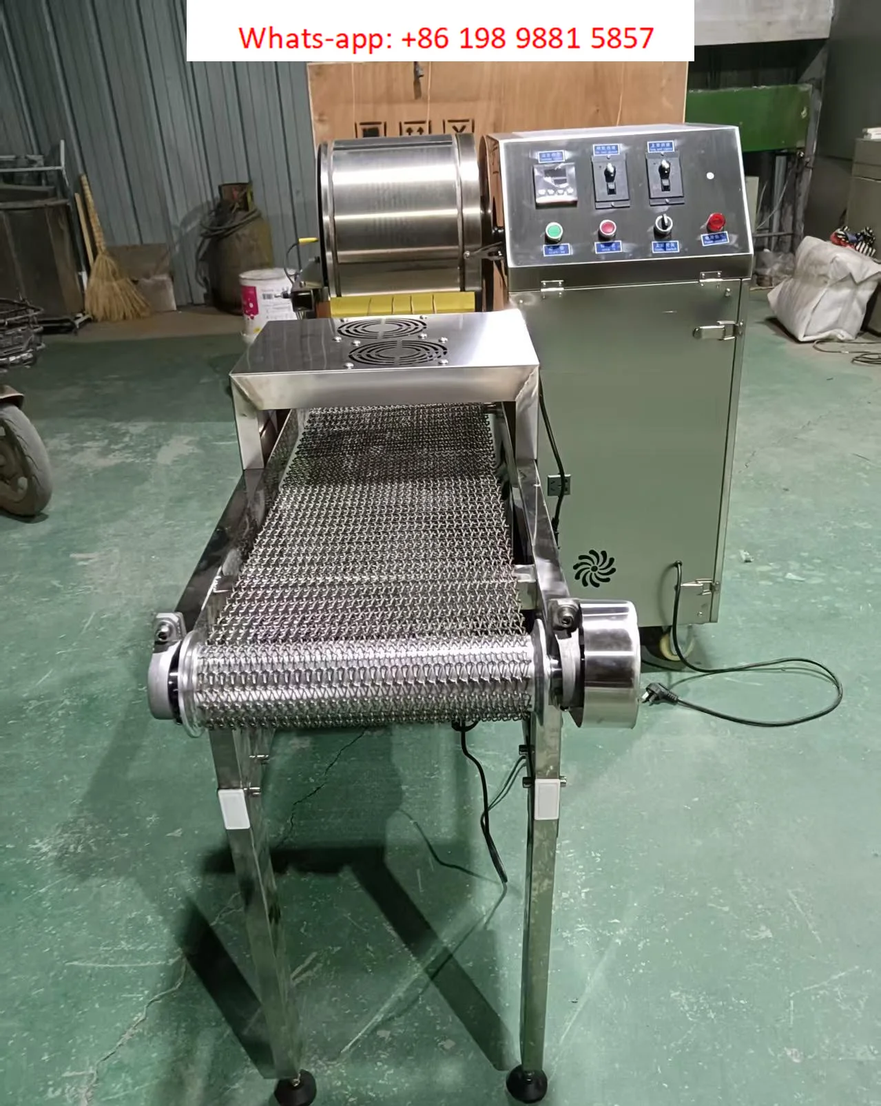 High Efficiency Gas Heating Wrapper Machine, Stainless Steel Body for Commercial Kitchen Use