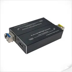 Mini 4K Hdmi Fiber Extender Ongecomprimeerde 4K @ 30Hz Hdmi 1.4a Vidoe Over Vezel Converter Tot 20Km