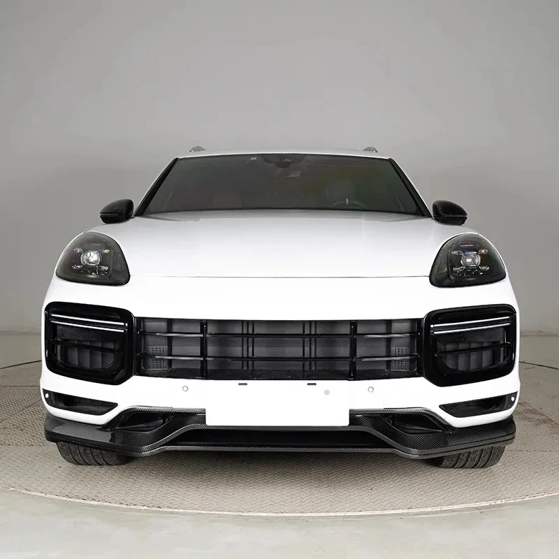 Hongsheng High-Quality 2018-2023 Front Lip Spoiler, Carbon Fiber TKT, Front Bumper with Fog Light Openings, New Model