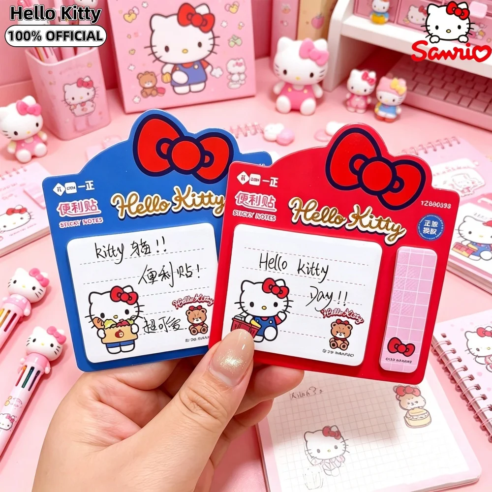 Genuine Sanrio Sticky Note Cute Hello Kitty Sticky Index Tab Memo For Planner Journal Book Marking School Office Stationery Gift