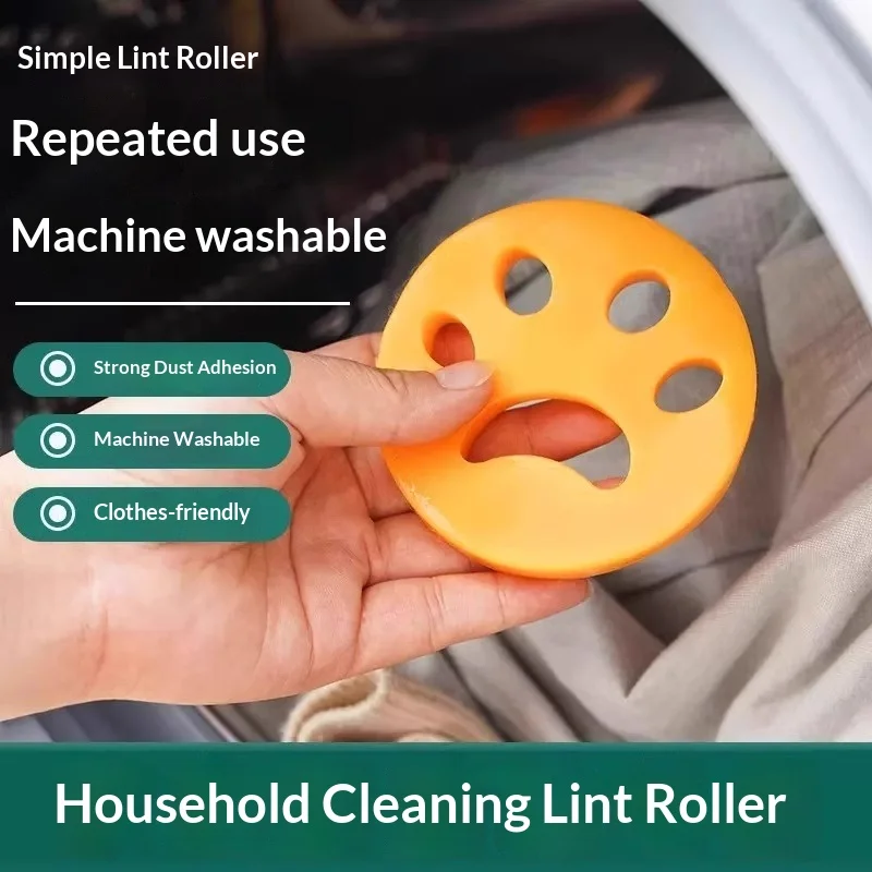Silicone Paw Pet Hair Trap Reusable Laundry Lint Remover for Washing Machine Dryer Dog Cat Fur Catcher Clothes Fluff Cleaner