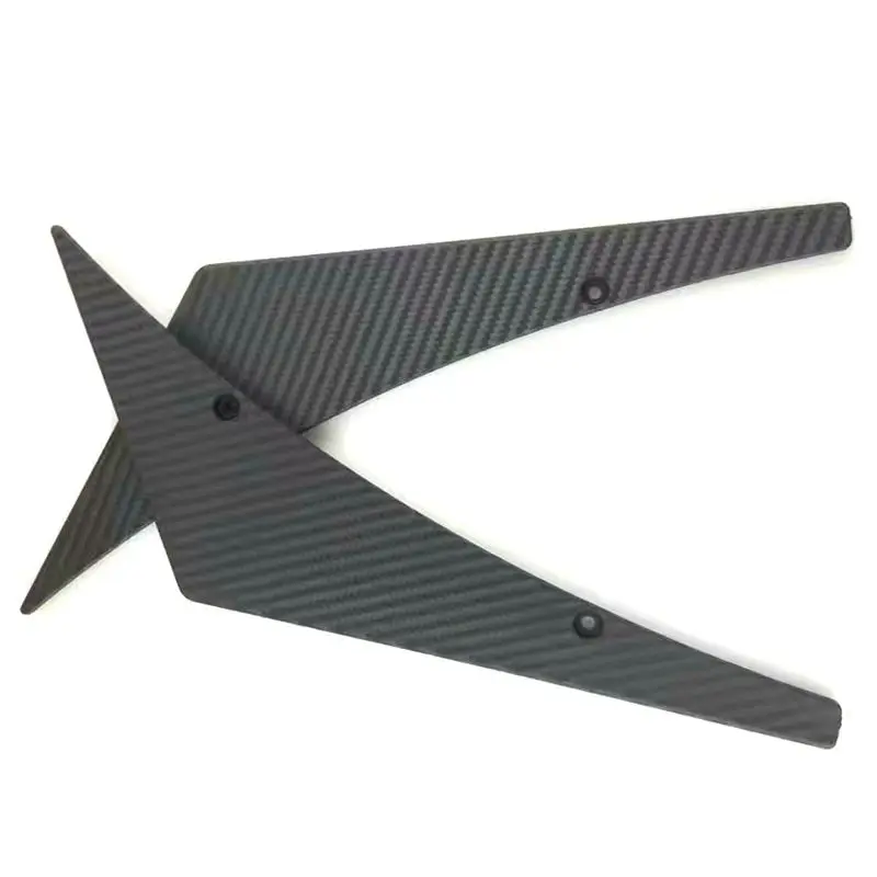 Car Modification Wind Knife Spoiler GM Car Decorative Air Knife Front Air Guide Accessories Surround The Bumper