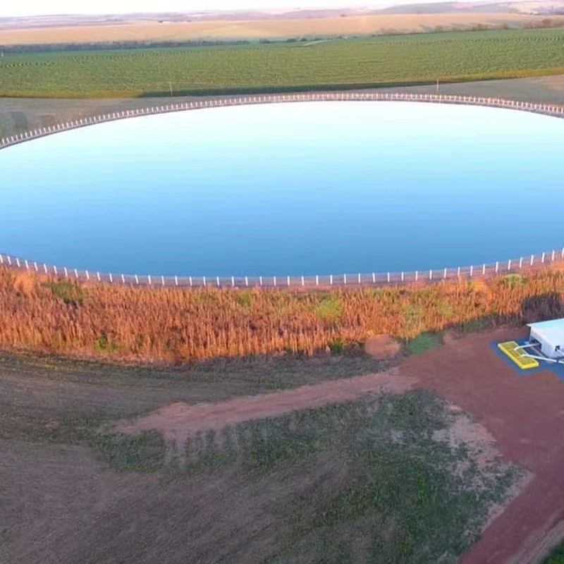 Custom HDPE Waterproof Geomembrane Sheet for Fish Farm Pond Mining Landfill and Water Storage Project