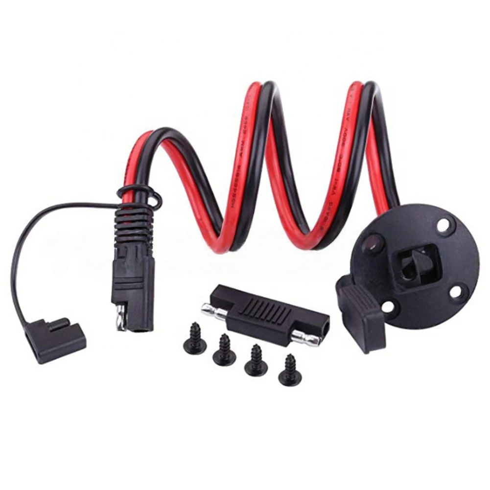 Multi-functional Connector Battery Adapter Compact Structure Design High Safety Standards Nickel Plated Material