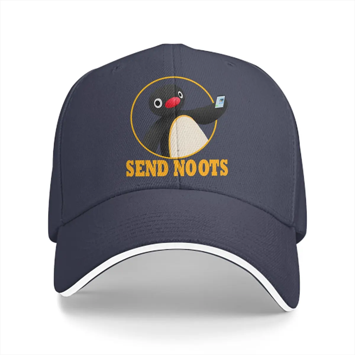 

Send Noots Baseball Caps Peaked Cap Noot Pingu Pinga Penguin TV Sun Shade Hats for Men Women