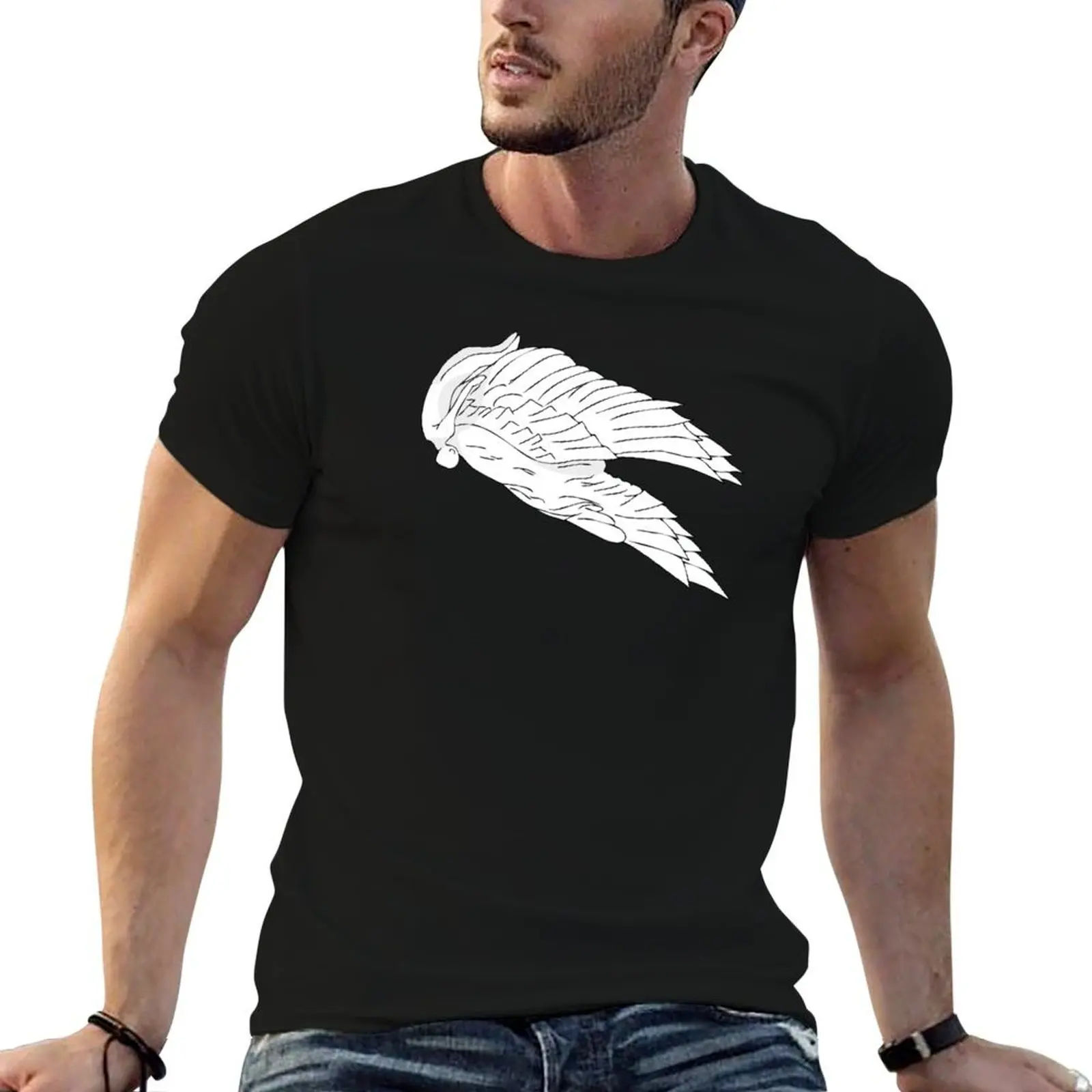 

Rising Angel T-Shirt t shirt for man 100 percent cotton cotton t shirts high quality t shirt man designer T-shirt