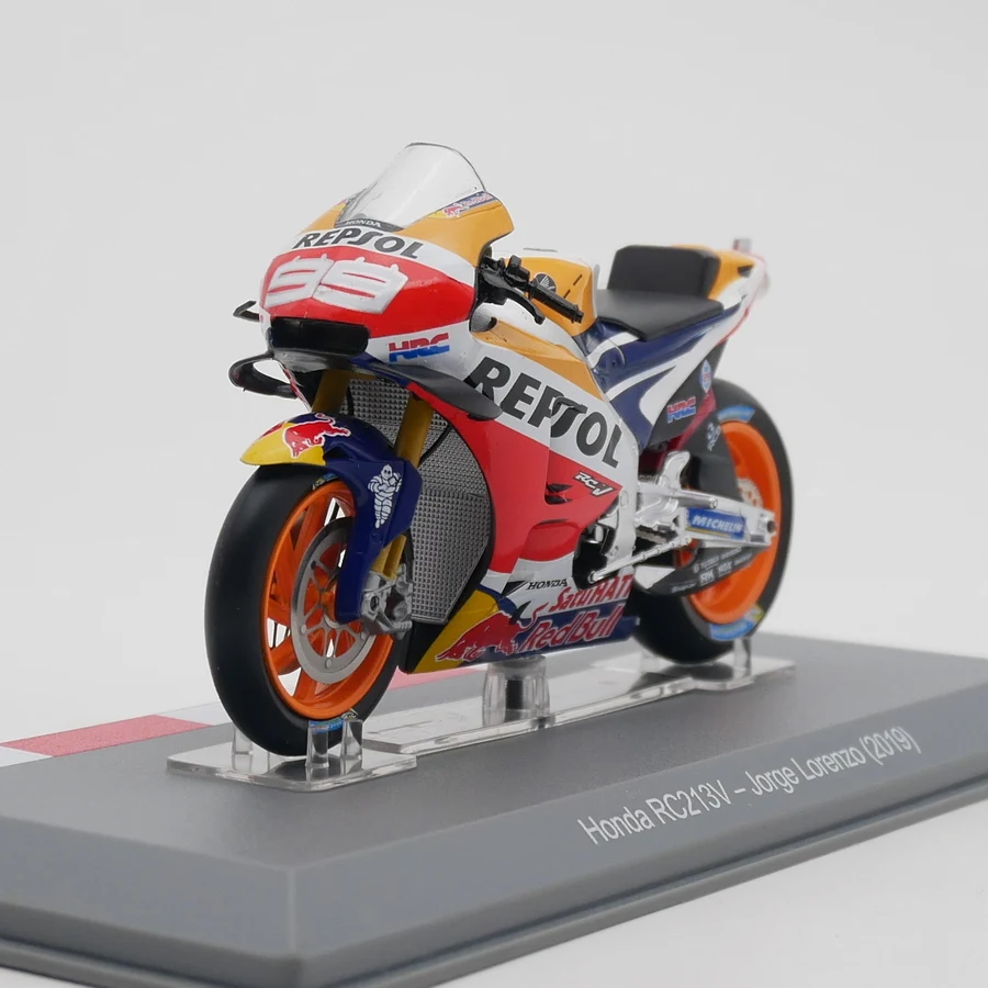 IXO 1:18 Scale Diecast Alloy GP 2019 RC213V Motorcycle Toys Cars Model Classics Adult Collection Souvenir Static Display